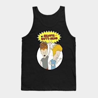 Beavis and Butt-Head, tv cartoon show design Tank Top